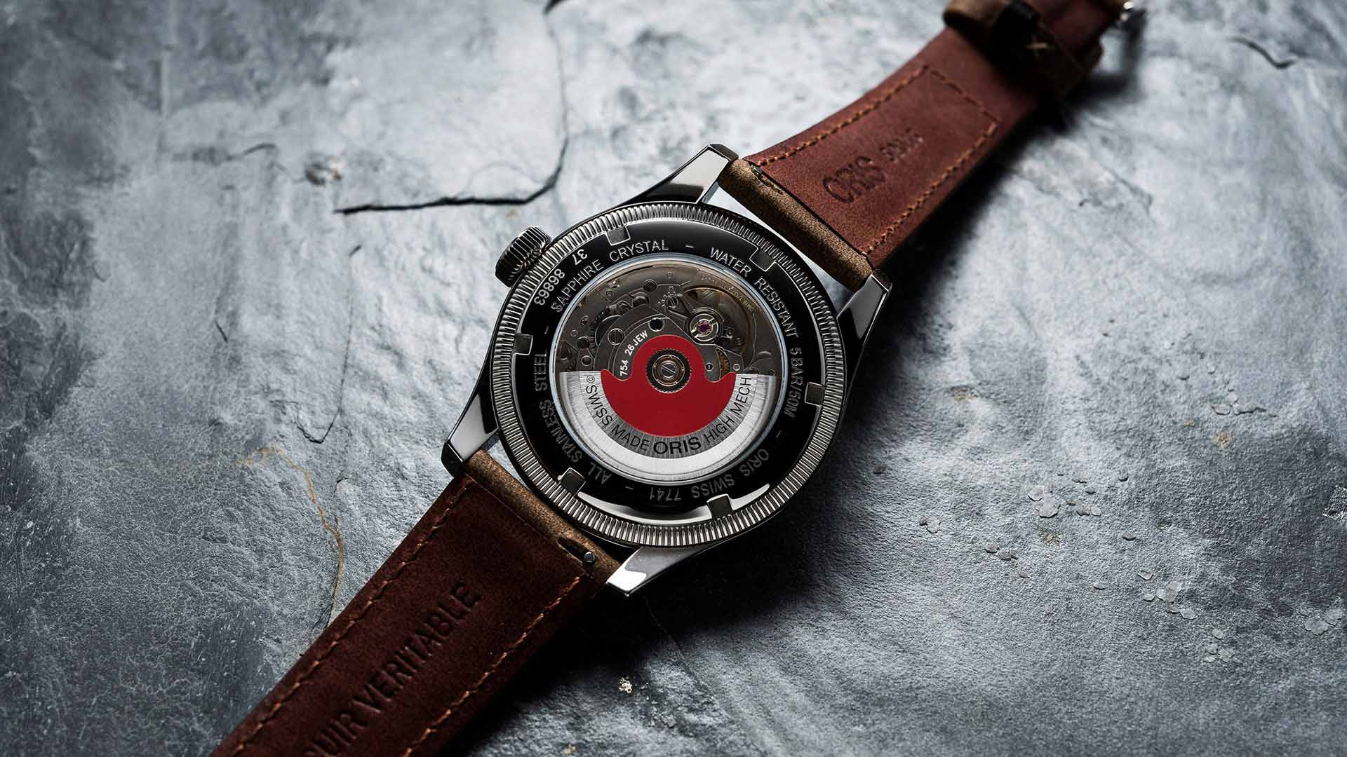 Оригинальные часы Oris Oris Big Crown Pointer Date 01 754 7741 4065-07 5 20 63 механические калибр механизма 754 общий вид